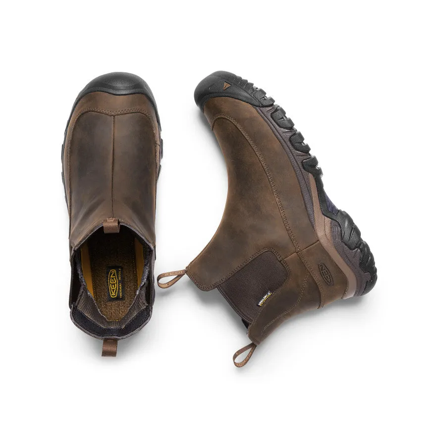 Herren Anchorage III wasserdichte Stiefel, weit geschnitten | Dunkle Erde/Mulch