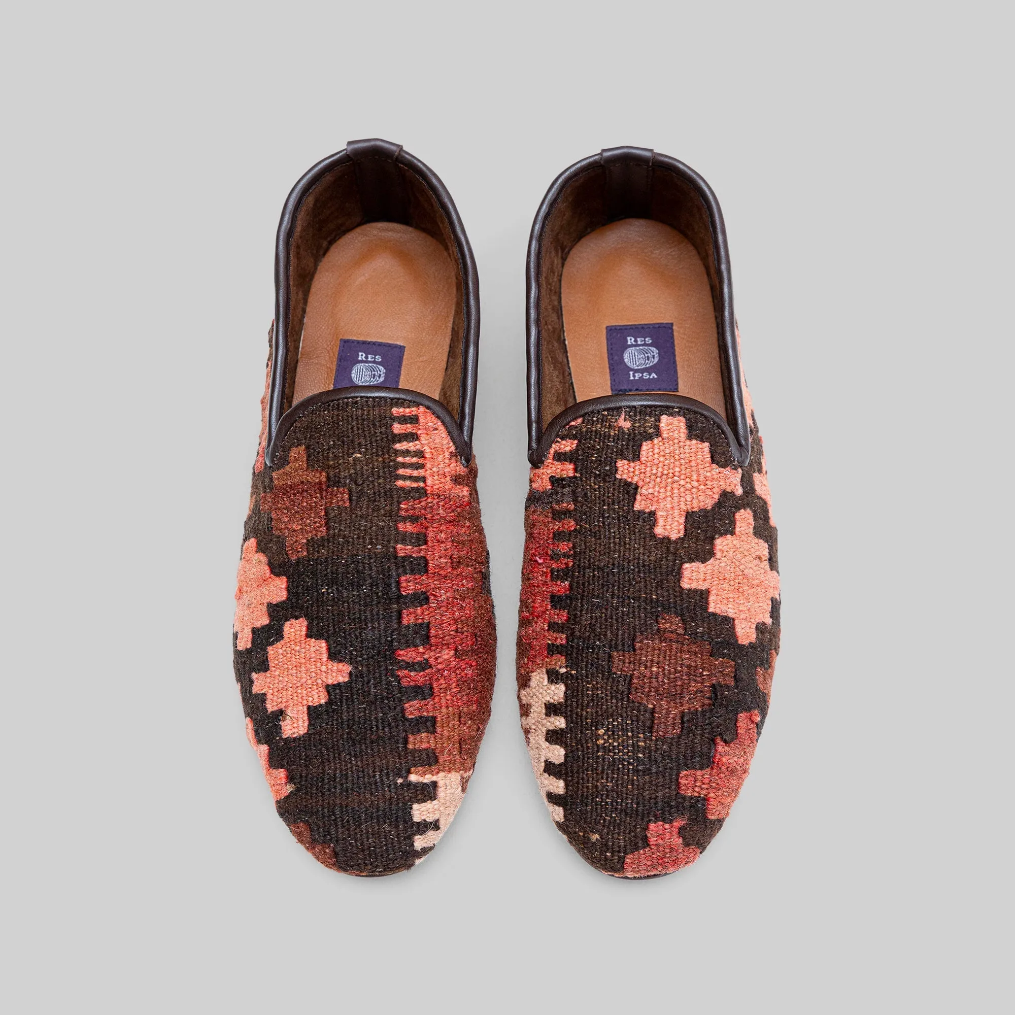 Herren-Kilim-Loafer Größe 10