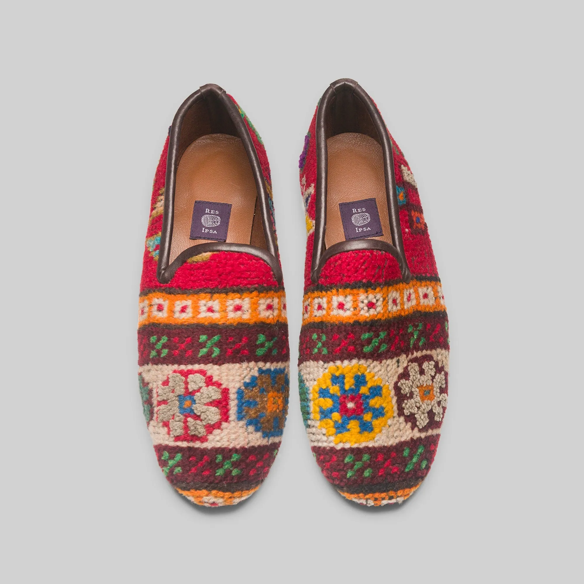 Herren-Kilim-Loafer Größe 10