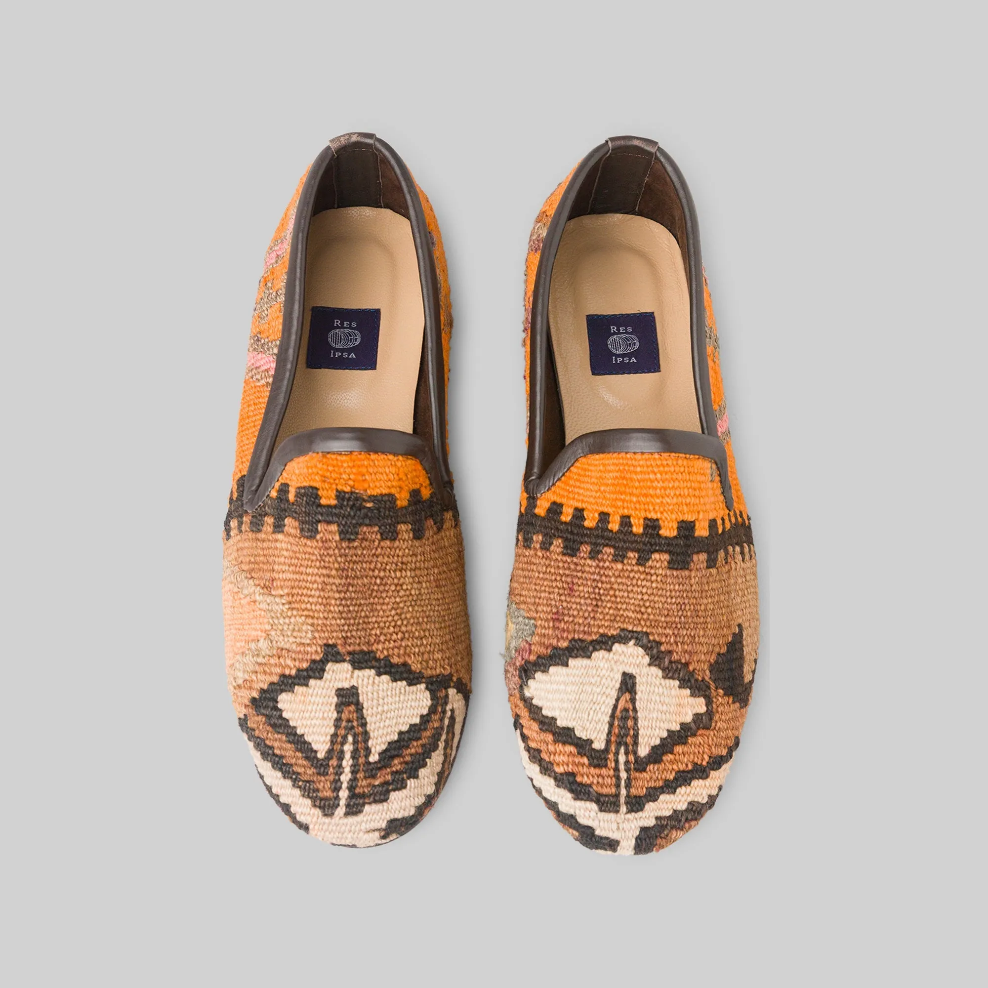 Herren-Kilim-Loafer Größe 12