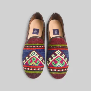 Herren-Kilim-Loafer Größe 12