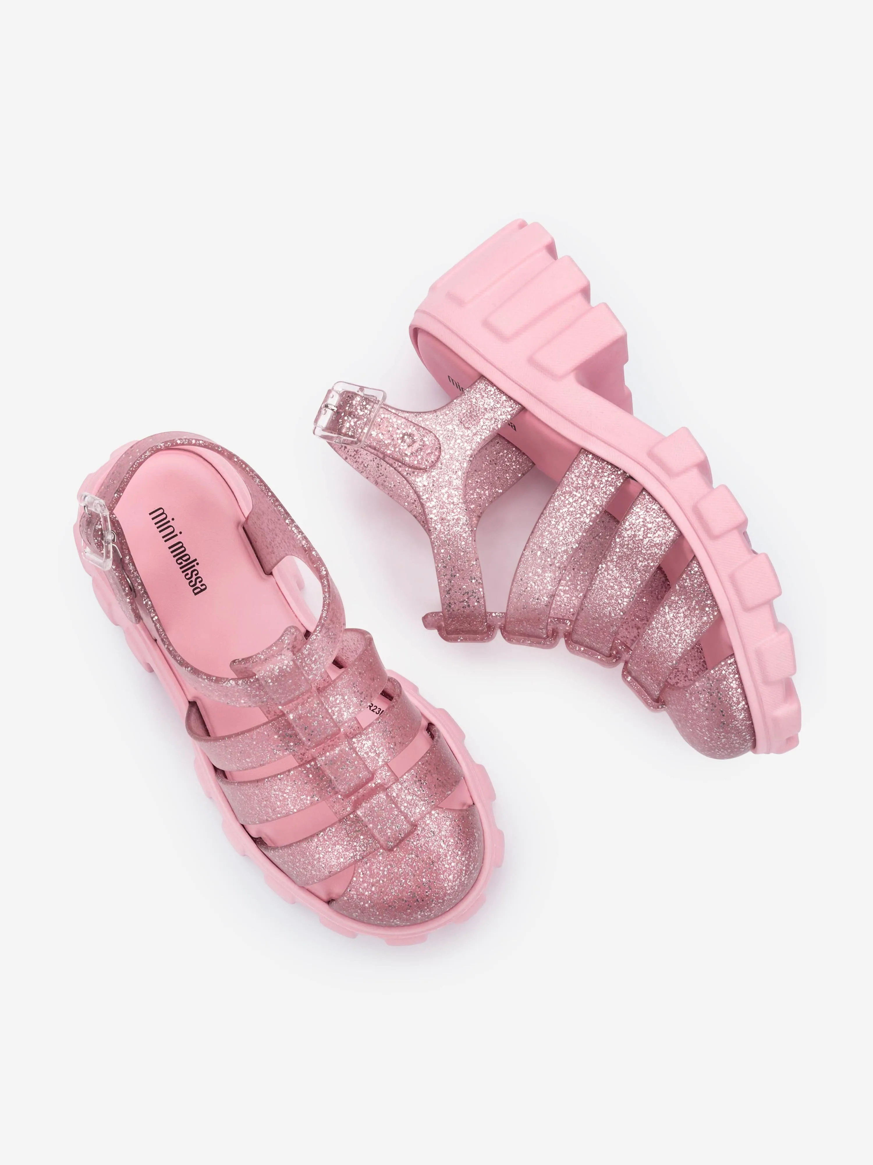 Mini Melissa Mädchen Megan Sandalen in Rosa