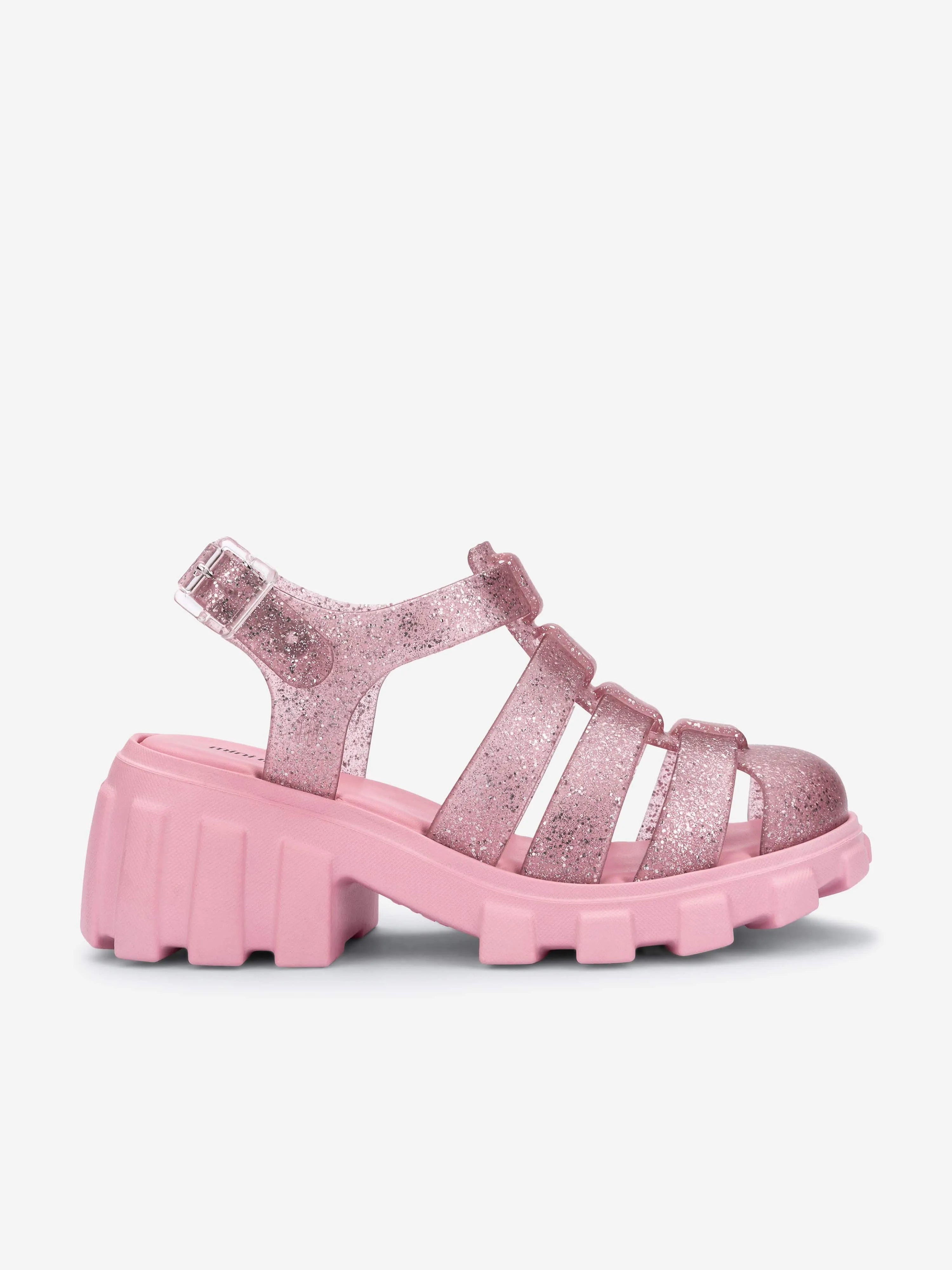 Mini Melissa Mädchen Megan Sandalen in Rosa