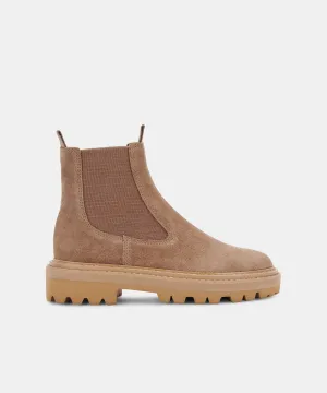 MOANA STIEFEL TRÜFFEL WILDLEDER