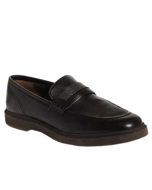 Monili Penny Loafer in Schwarz
