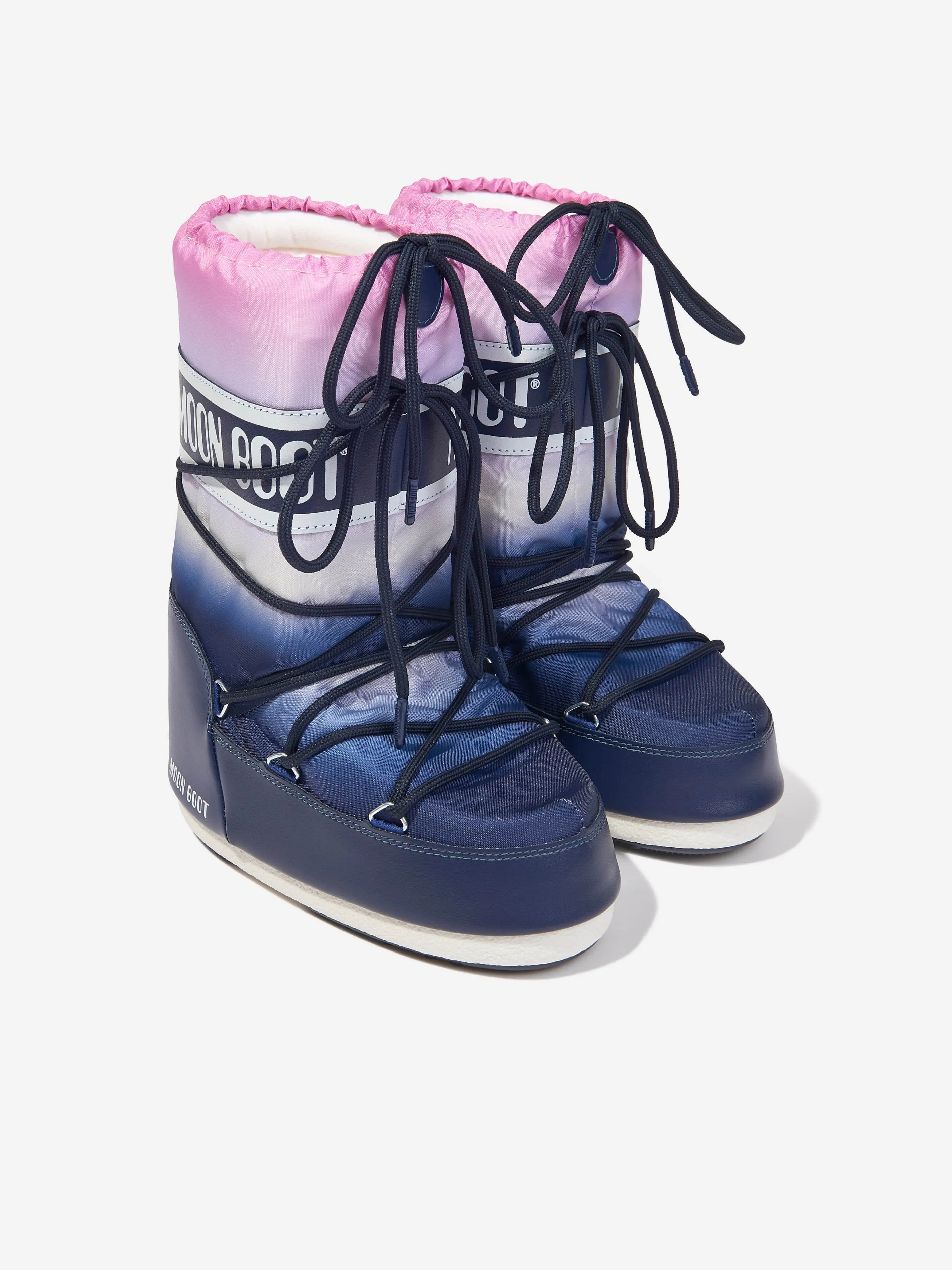 Moon Boot Kids Icon Moonrise Stiefel in Blau