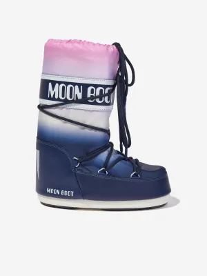 Moon Boot Kids Icon Moonrise Stiefel in Blau