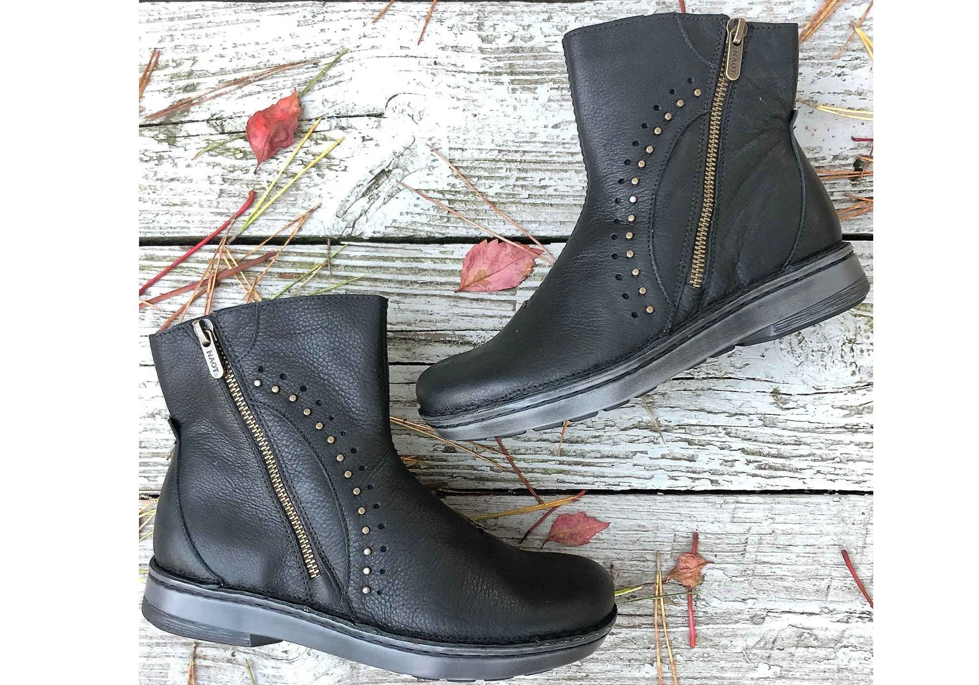 Naot Cetona Damen Weite Leder Bequeme Stützende Knöchelstiefel Naot Schuhe