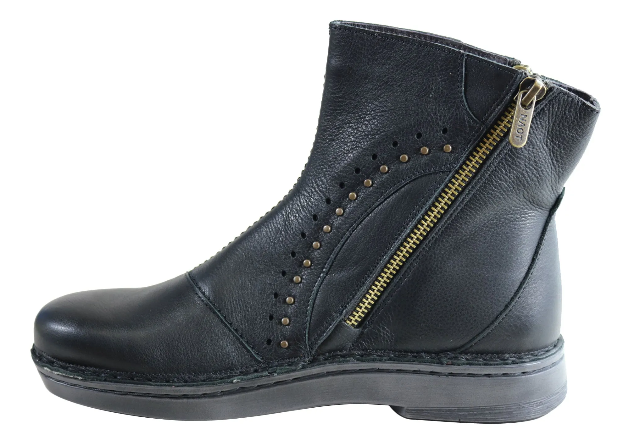Naot Cetona Damen Weite Leder Bequeme Stützende Knöchelstiefel Naot Schuhe