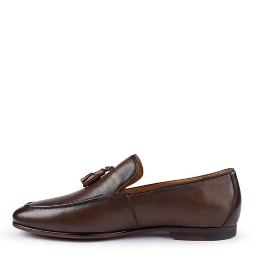Nathan Brown Gemahlene Loafers