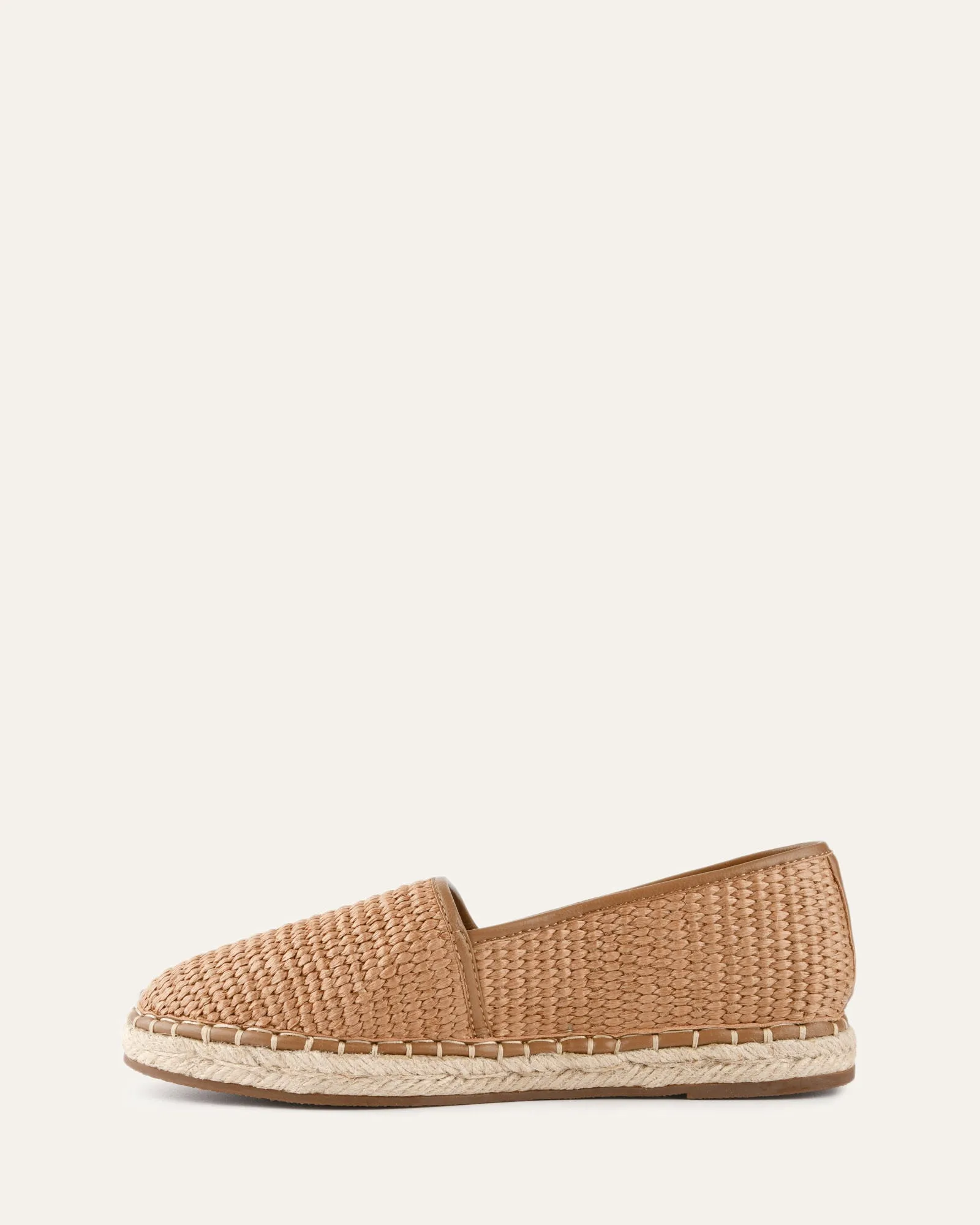 OAKLEY LOAFERS BRAUN RAFFIA