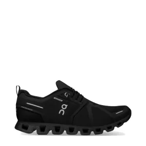 On Men's Cloud 5 wasserdichte Sneaker in komplett Schwarz