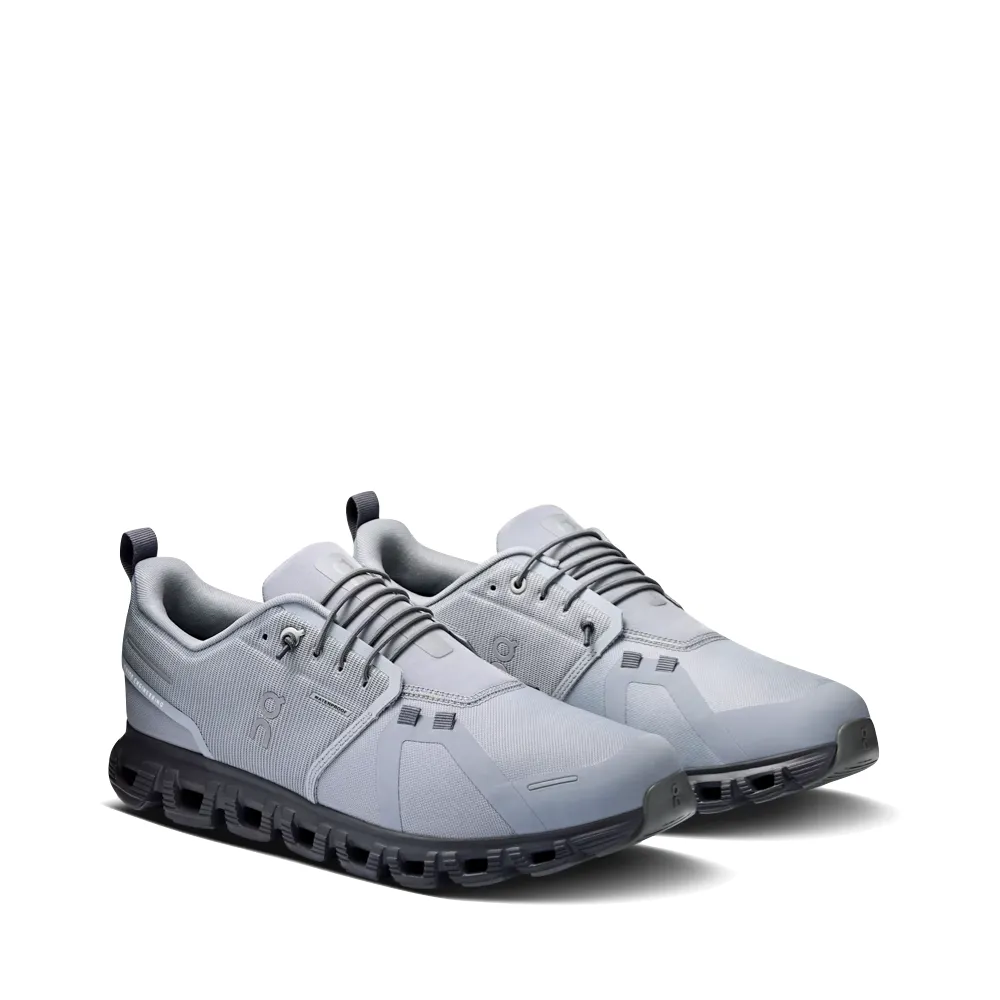 On Men's Cloud 6 wasserdichter Sneaker in Legierung/Wolf