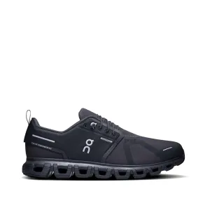 On Men's Cloud 6 wasserdichte Sneaker in Schwarz/Schwarz