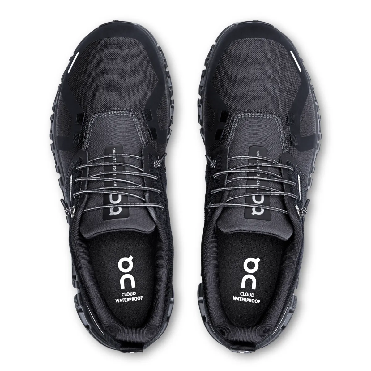 On Running Damen Cloud 6 Wasserdicht Schwarz/Schwarz