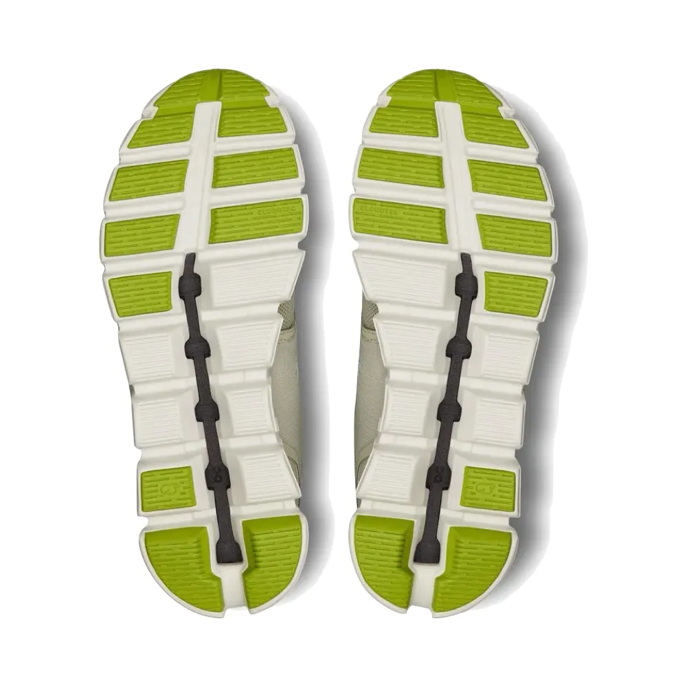 On Women's Cloud 5 wasserdichter Sneaker in Kreide/Eis