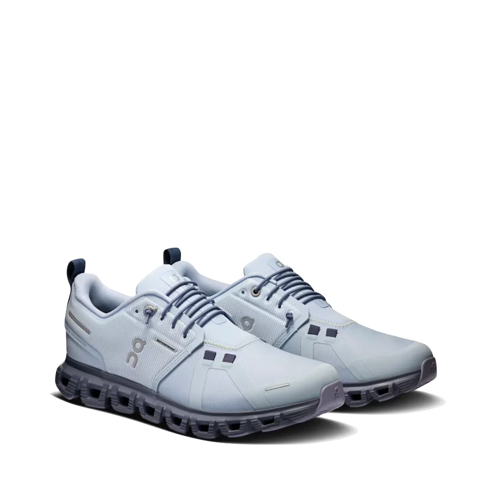 On Women's Cloud 6 wasserdichter Sneaker in Heather/Metallic