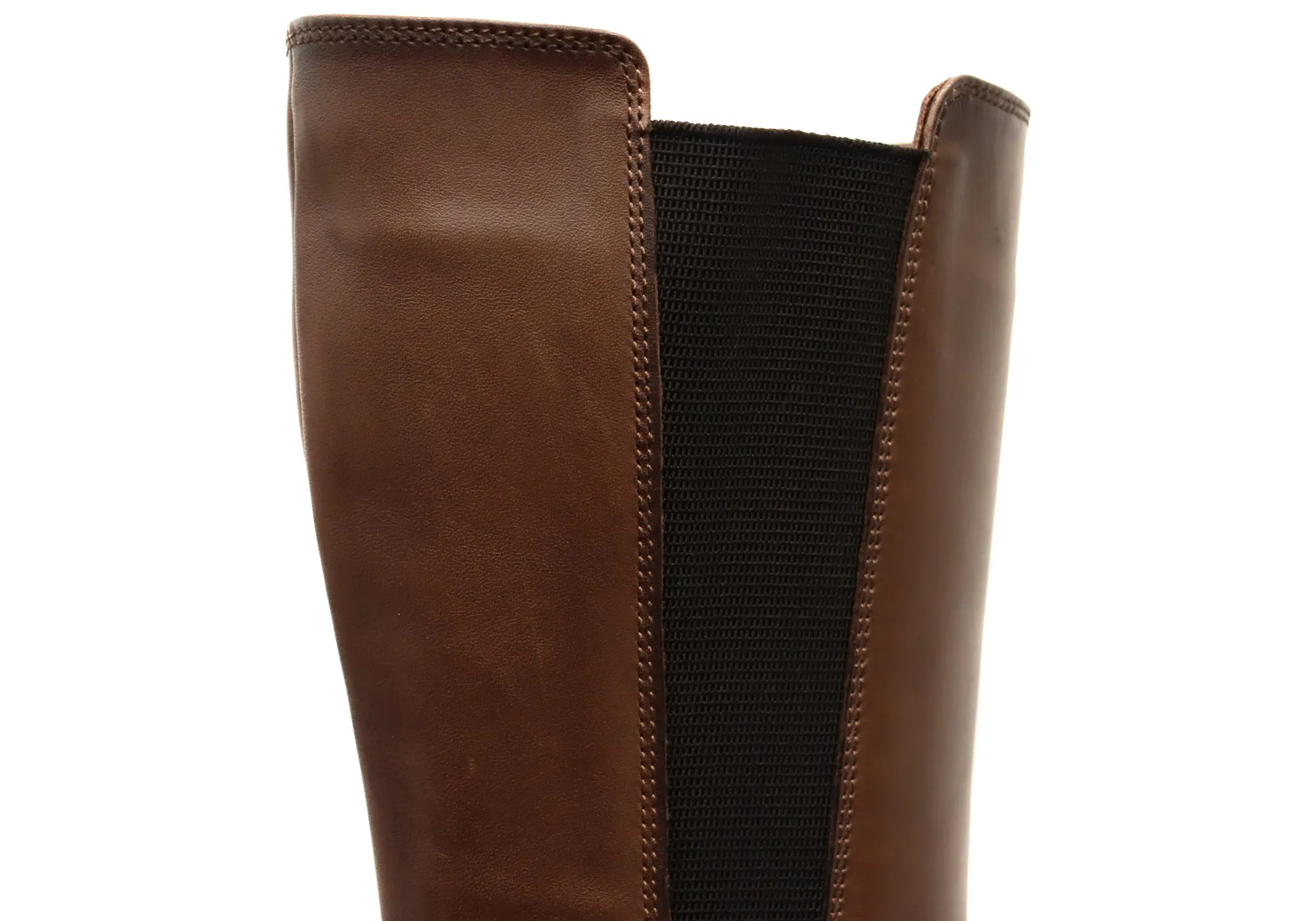 Orizonte Ballara Damen Europäische Bequeme Leder Stiefel Mittlere Wade Orizonte Schuhe