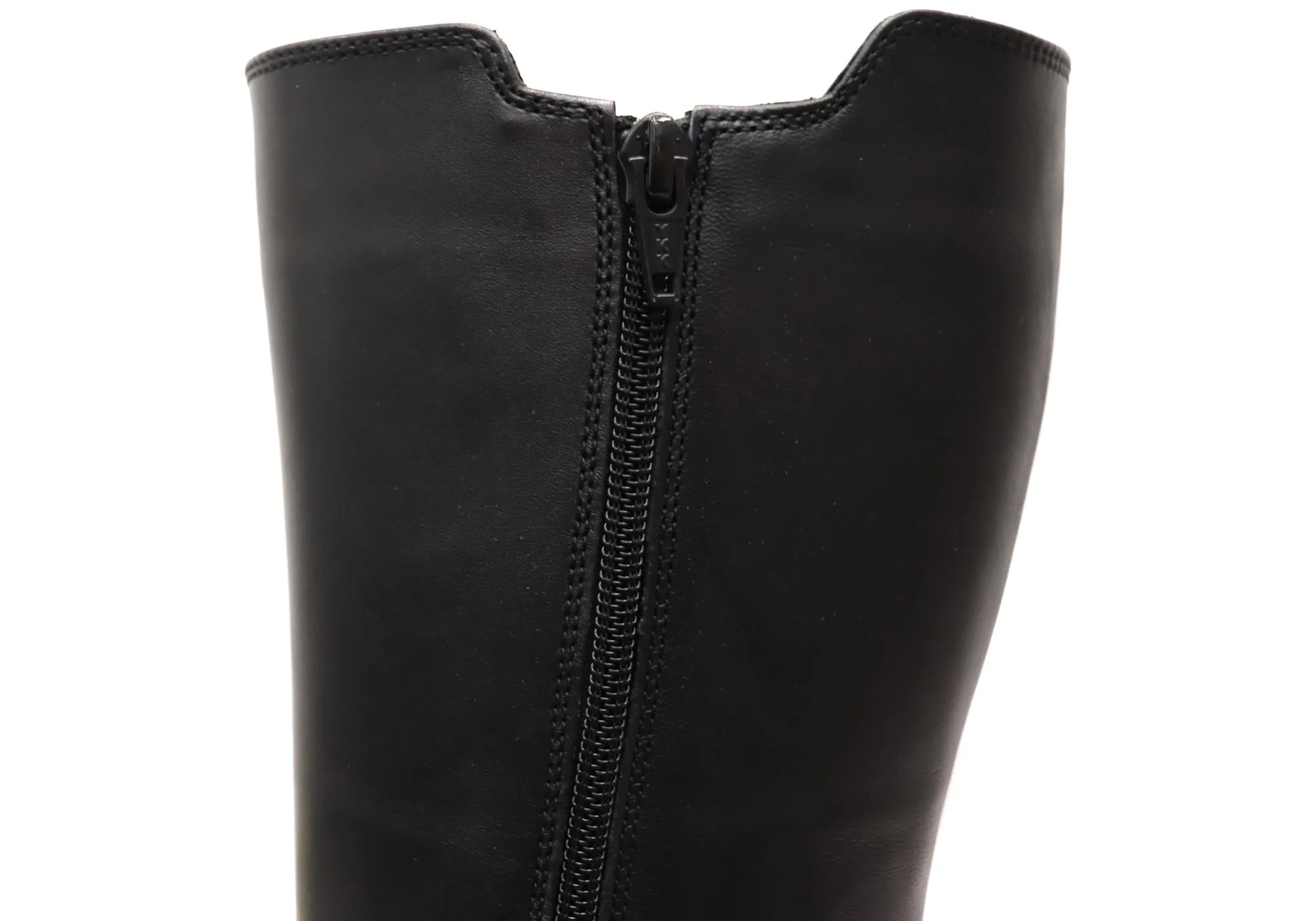 Orizonte Ballara Damen Europäische Bequeme Leder Stiefel Mittlere Wade Orizonte Schuhe