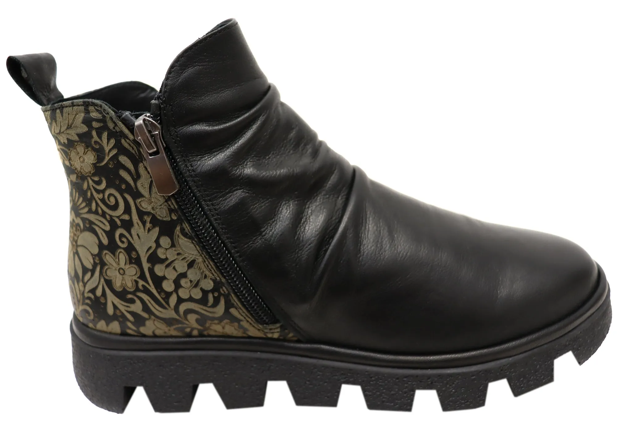 Orizonte Intrepid Damen Europäische Bequeme Leder Knöchelstiefel Orizonte Schuhe