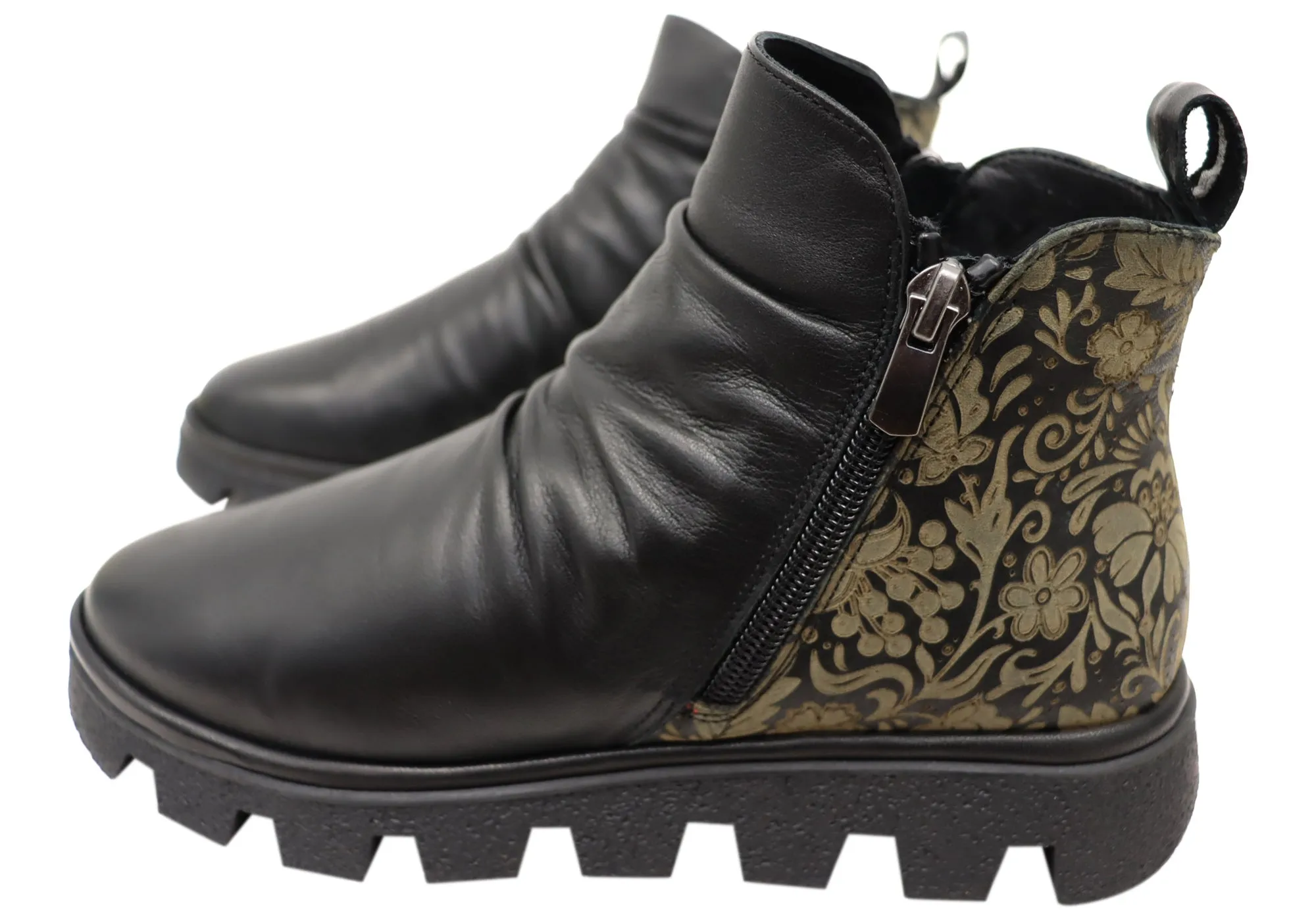 Orizonte Intrepid Damen Europäische Bequeme Leder Knöchelstiefel Orizonte Schuhe