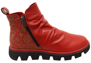 Orizonte Intrepid Damen Europäische Bequeme Leder Knöchelstiefel Orizonte Schuhe