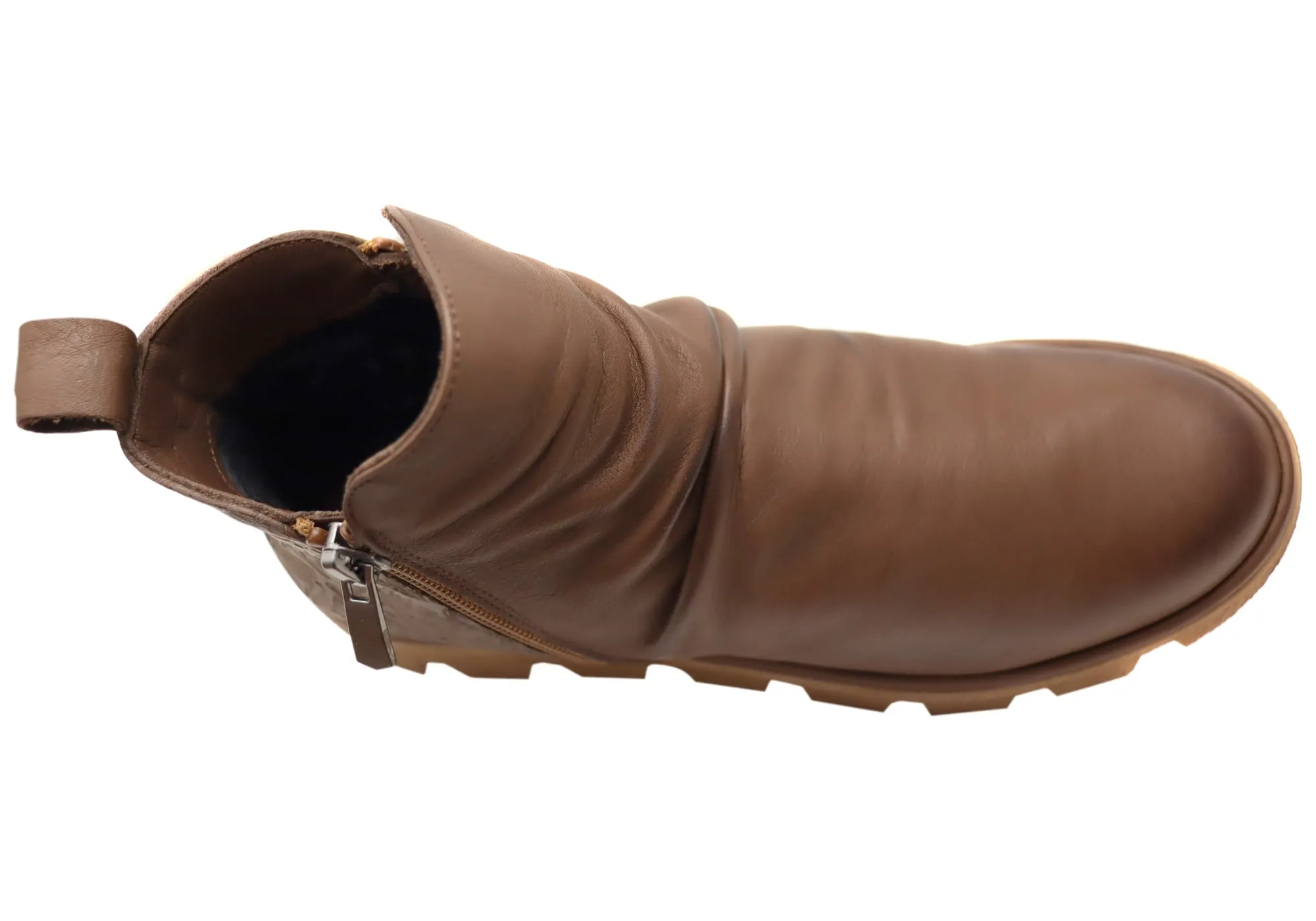 Orizonte Intrepid Damen Europäische Bequeme Leder Knöchelstiefel Orizonte Schuhe