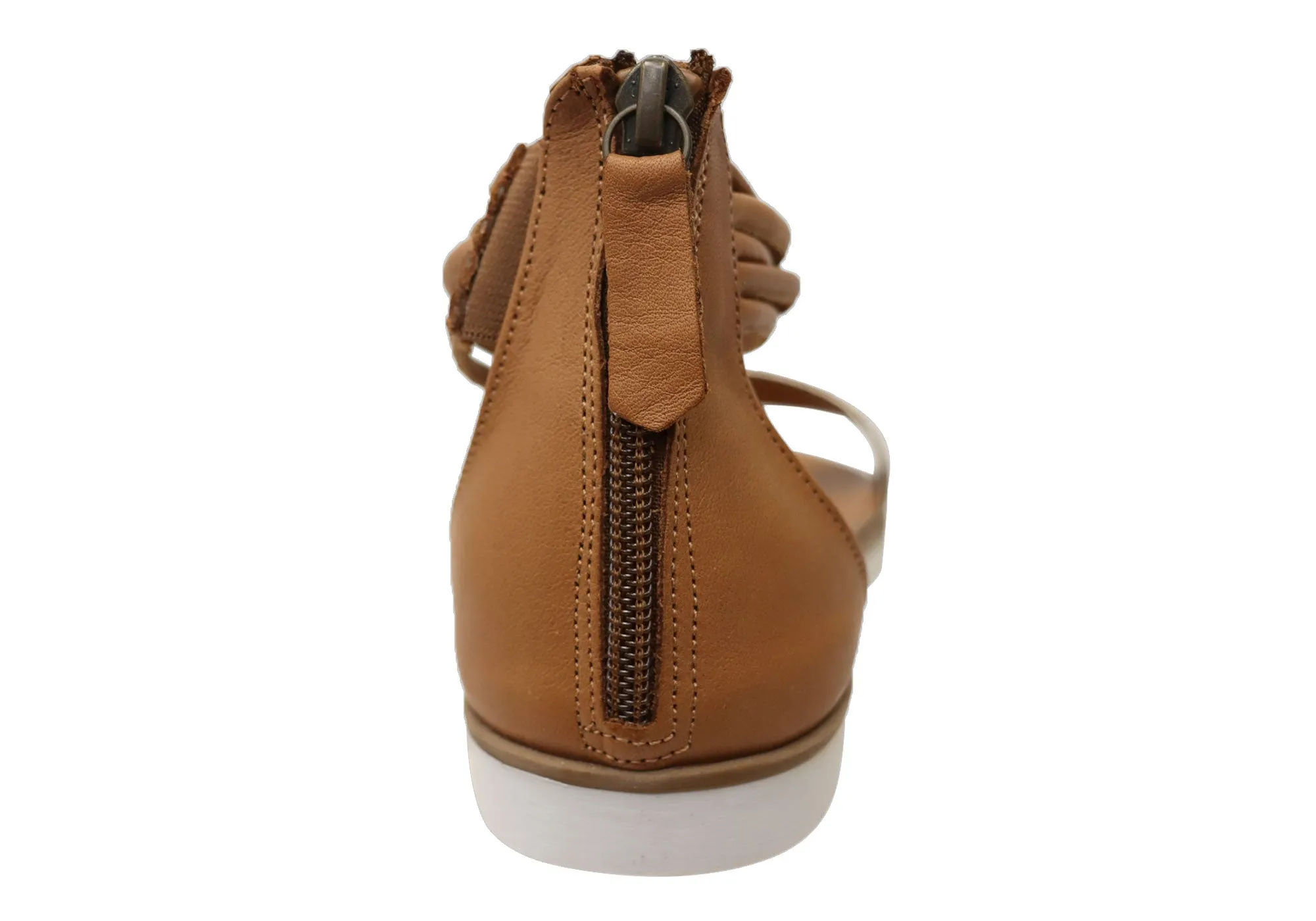 Orizonte Mischa Damen Bequeme Europäische Ledersandalen Orizonte Schuhe