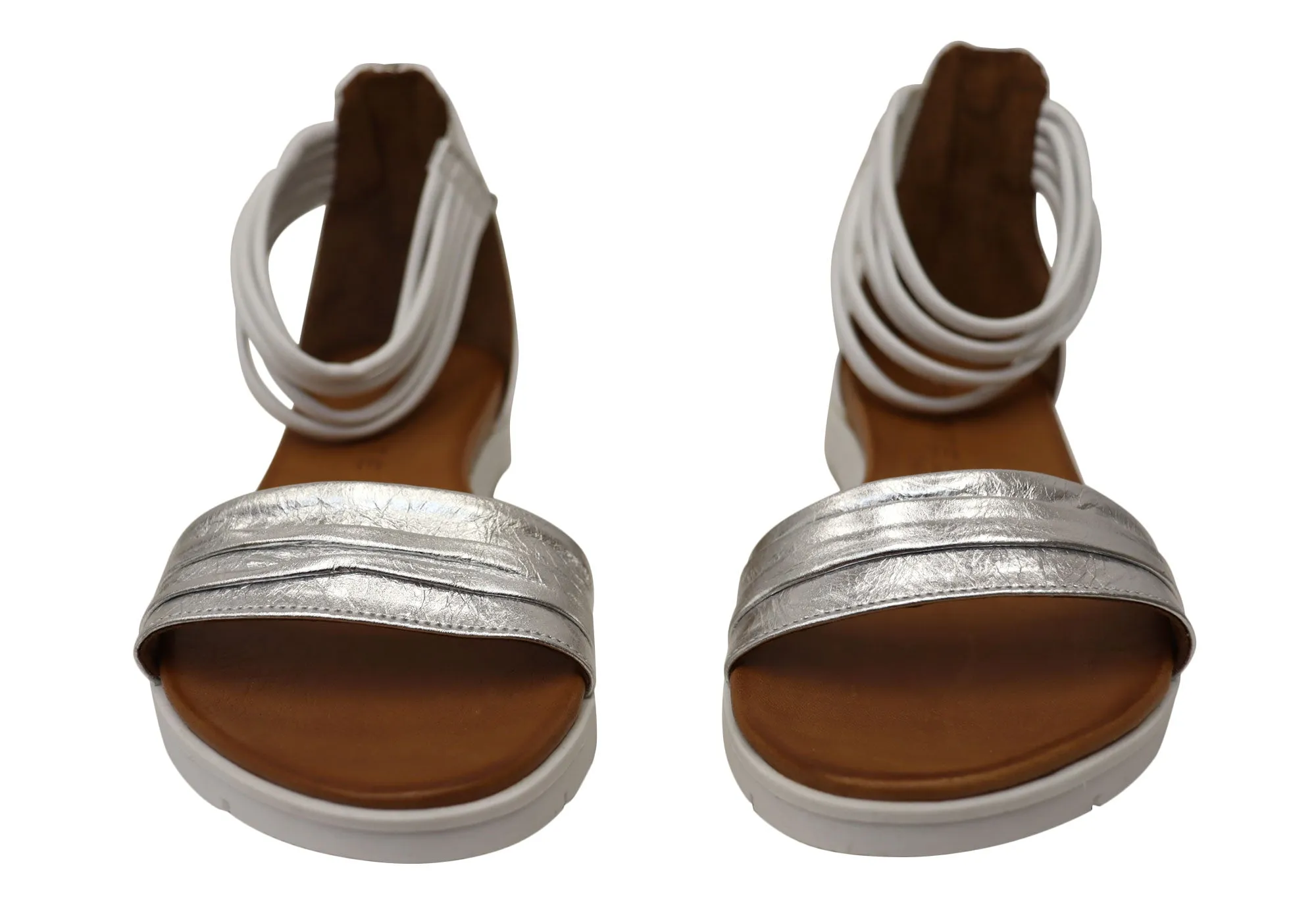 Orizonte Mischa Damen Bequeme Europäische Ledersandalen Orizonte Schuhe