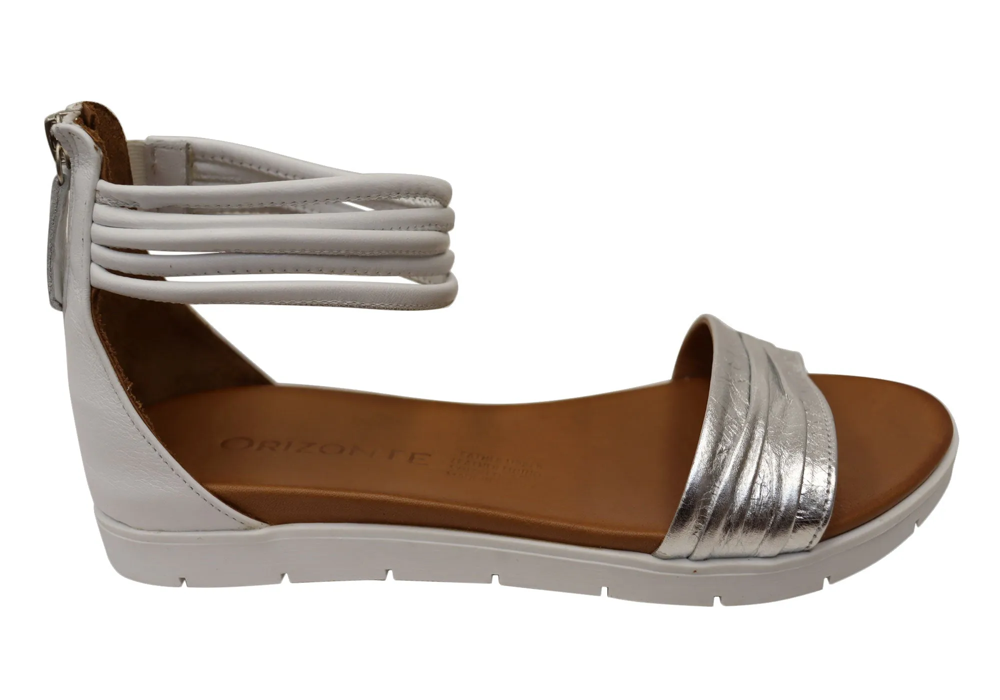 Orizonte Mischa Damen Bequeme Europäische Ledersandalen Orizonte Schuhe