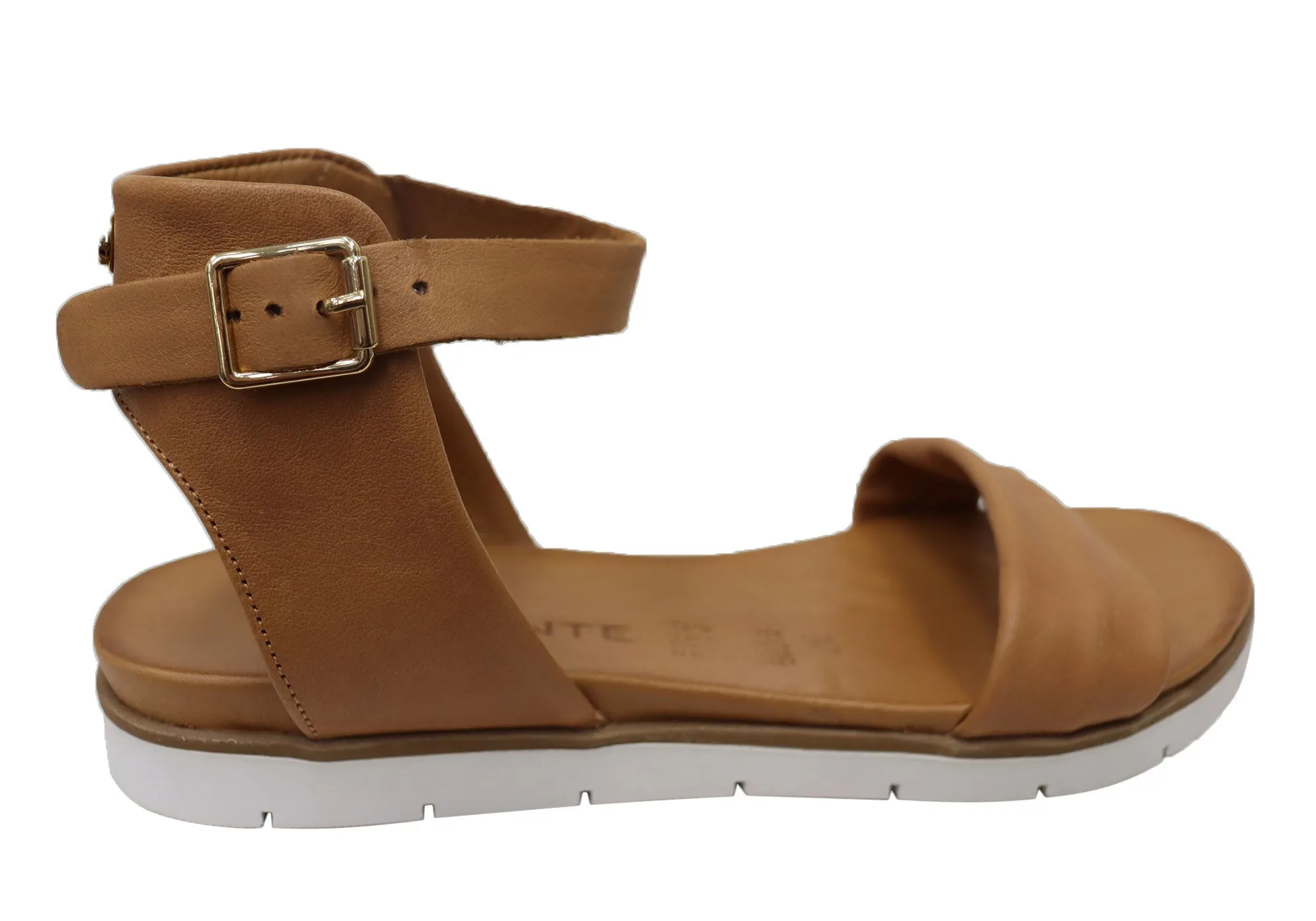 Orizonte Ramos Damen Bequeme Europäische Ledersandalen Orizonte Schuhe