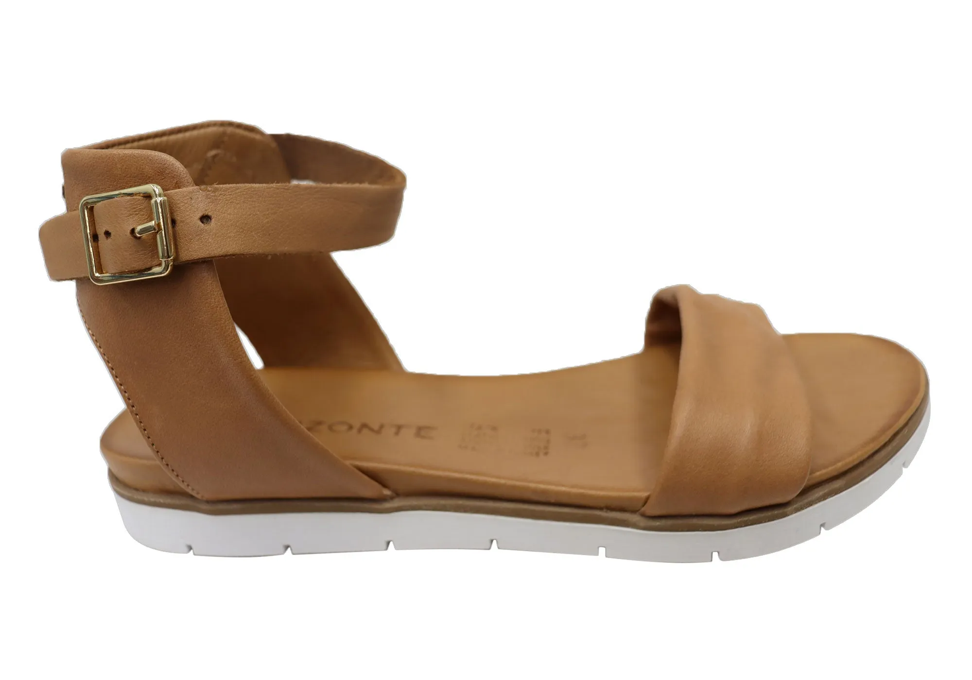 Orizonte Ramos Damen Bequeme Europäische Ledersandalen Orizonte Schuhe