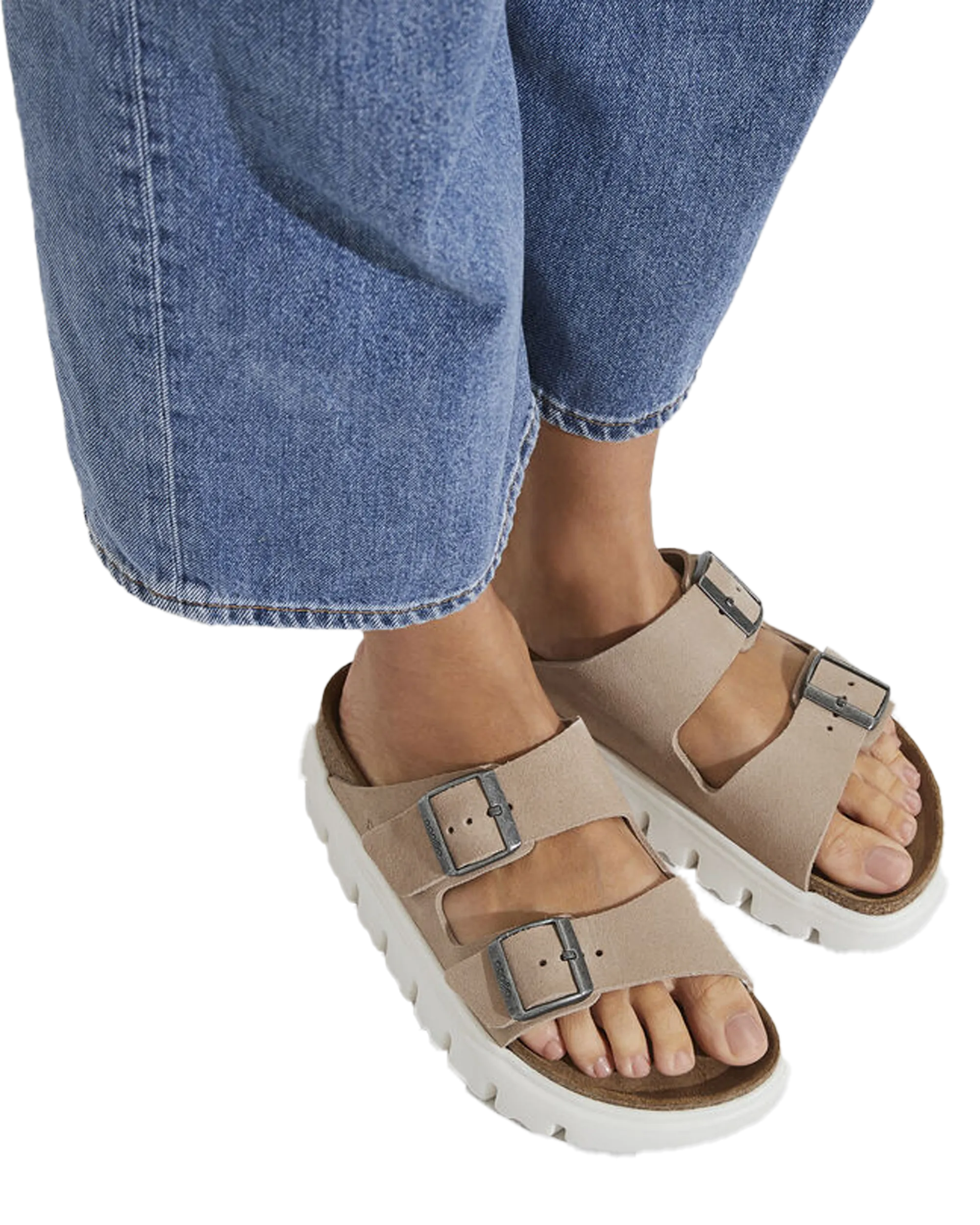 Papillio Arizona Chunky Sandale in Warmem Sand