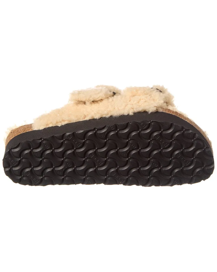 Papillio von Birkenstock Arizona Big Buckle Schmales Shearling Sandale