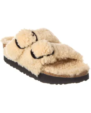Papillio von Birkenstock Arizona Big Buckle Schmales Shearling Sandale