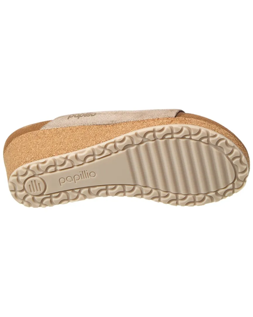 Papillio von Birkenstock Namica Schmale Wildleder Keil-Sandale