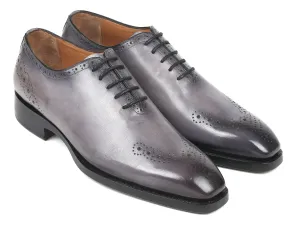 Paul Parkman Schuhe Paul Parkman Goodyear Durchgenähte Lochbroschierung Oxfords in Grau