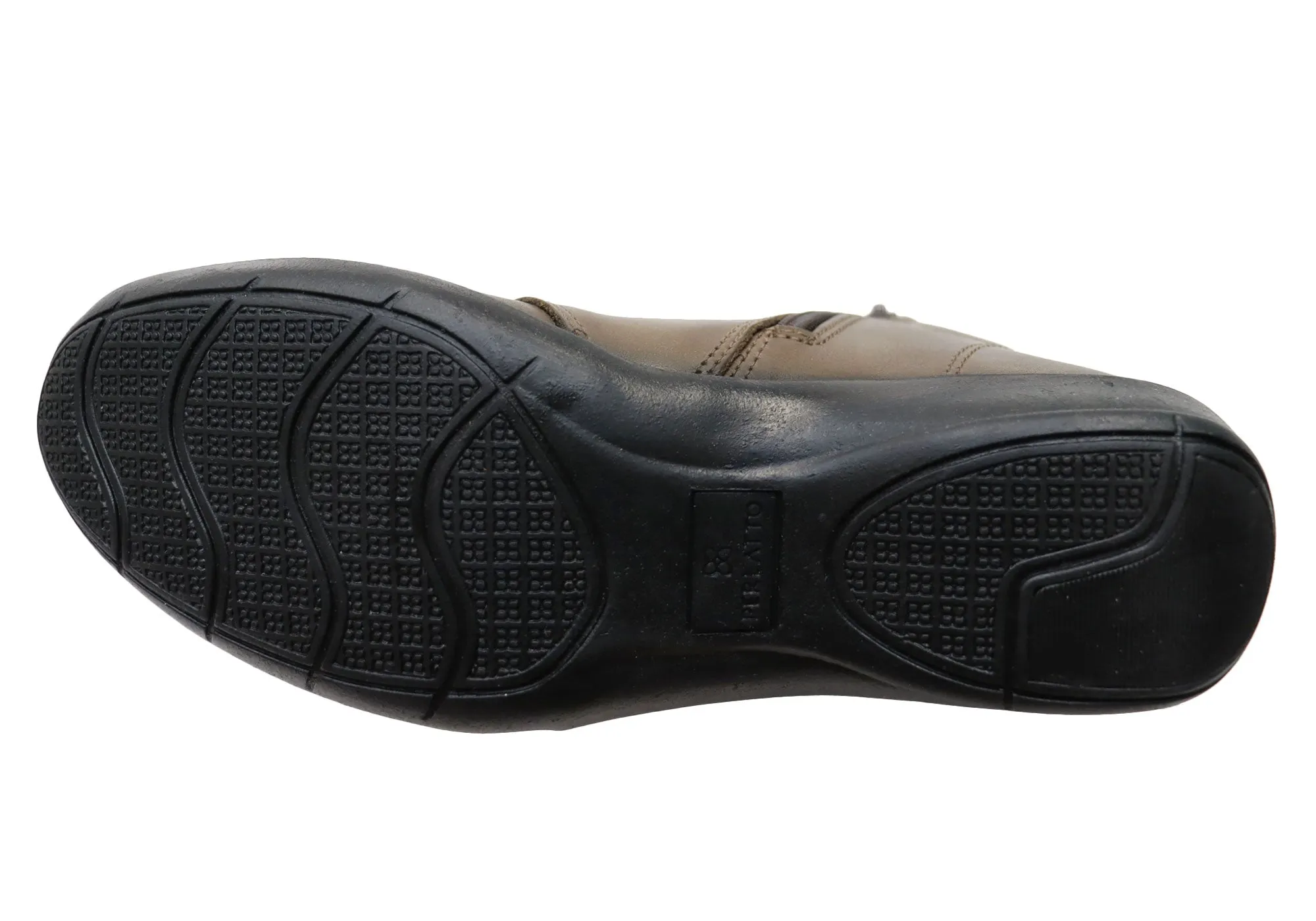 Perlatto Marie Damen Bequeme Leder Knöchelstiefel Hergestellt in Brasilien Perlatto Schuhe