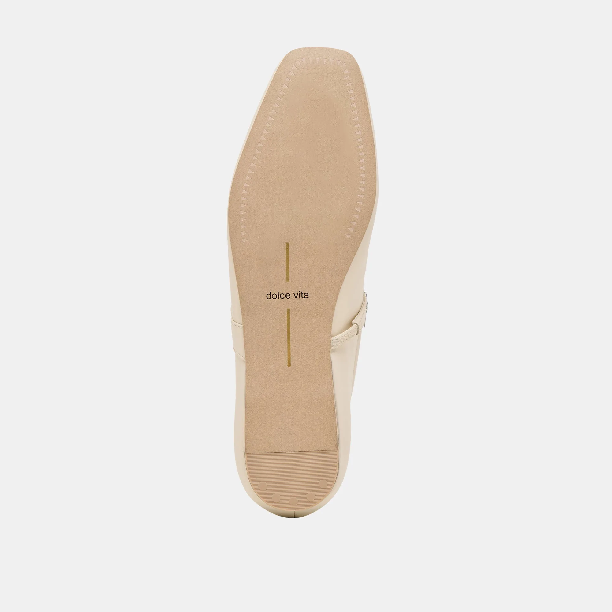 RADYA BALLETTFLATS CREME LEDER