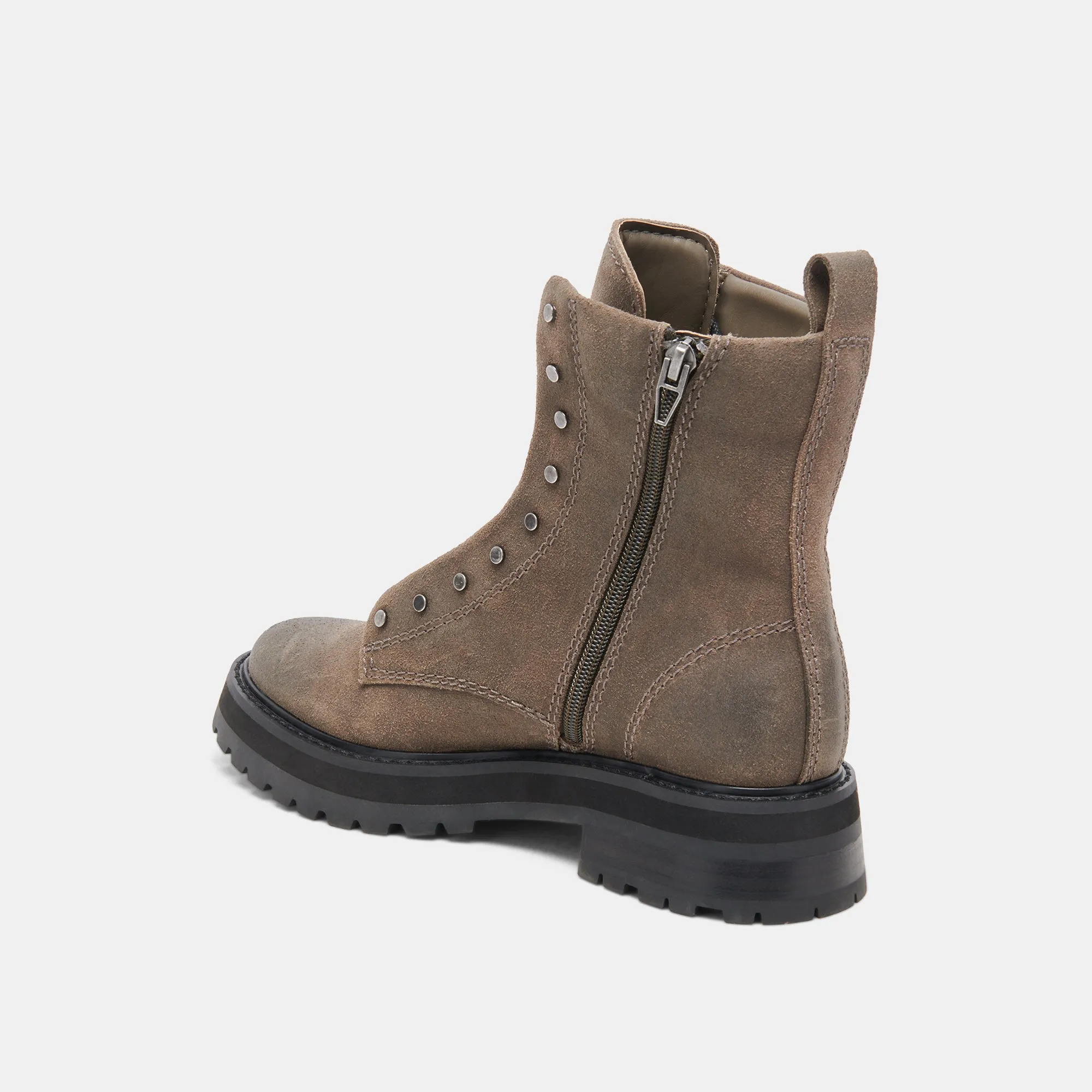 RANIER STIEFEL OLIV WILDLEDER