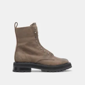 RANIER STIEFEL OLIV WILDLEDER