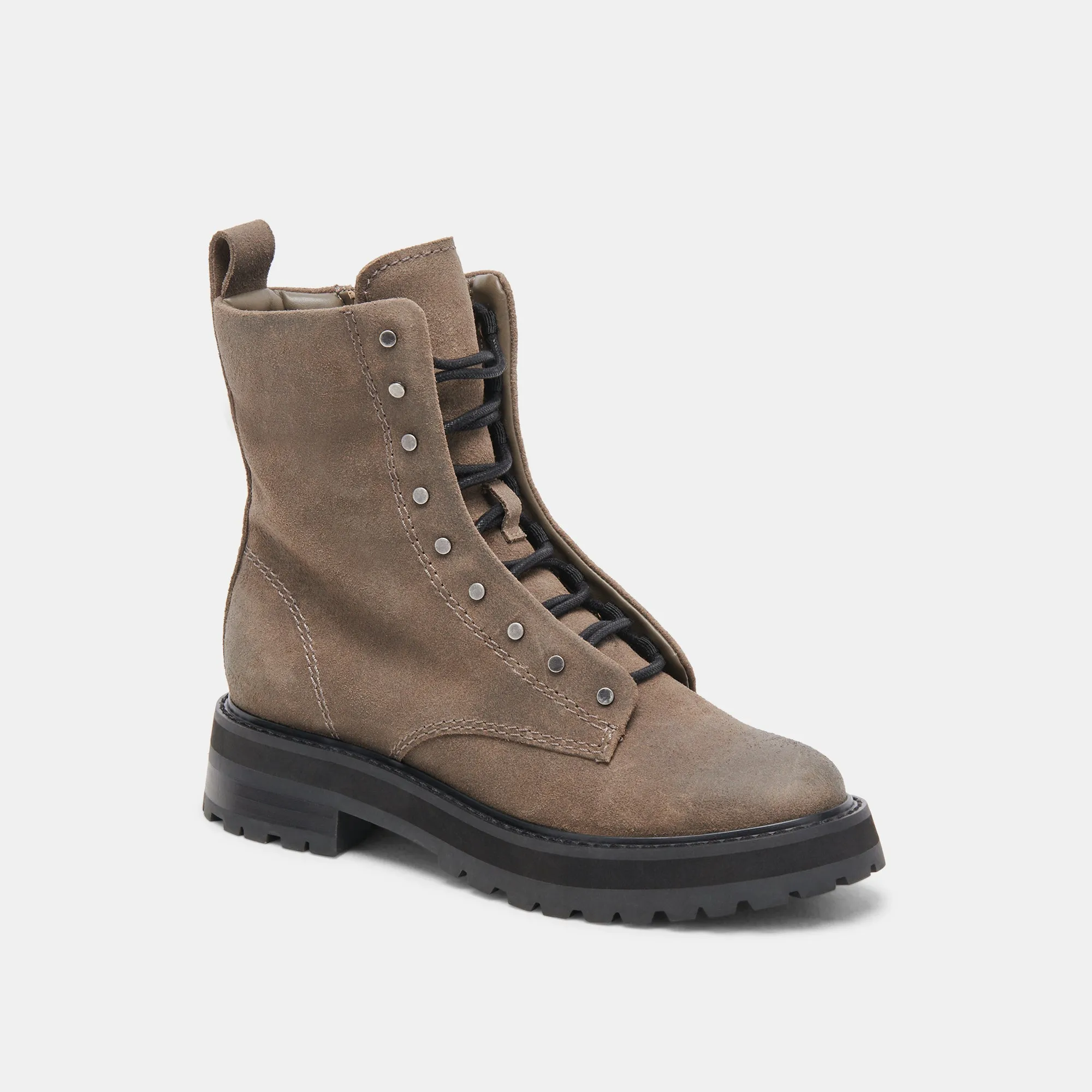 RANIER STIEFEL OLIV WILDLEDER