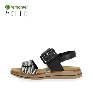 Remote Damen Jocelyn 53 Sandale in Schwarz Multi