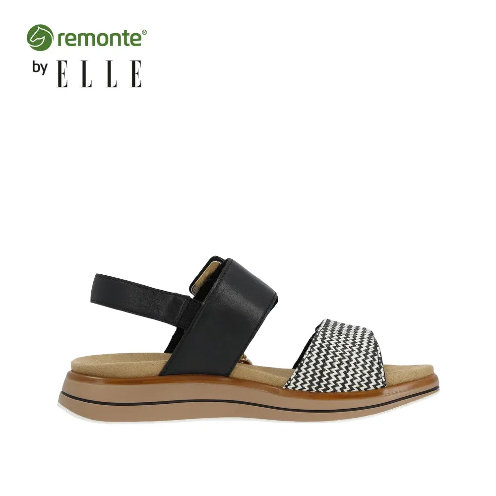 Remote Damen Jocelyn 53 Sandale in Schwarz Multi