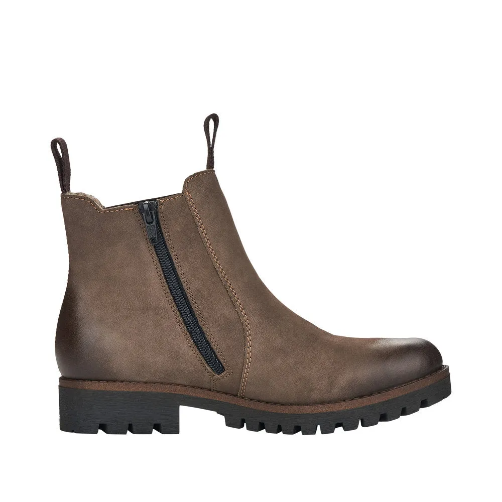 Rieker Schuhe 78578-25 Sarajevo Schlamm Chelsea