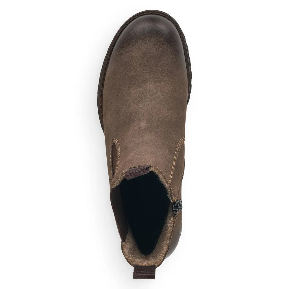 Rieker Schuhe 78578-25 Sarajevo Schlamm Chelsea