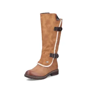 Rieker Schuhe 94762-22 Braun Hoch Gefüttert RTex