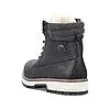 Rieker Schuhe F8301-00 Schwarze Schnürstiefel RTex