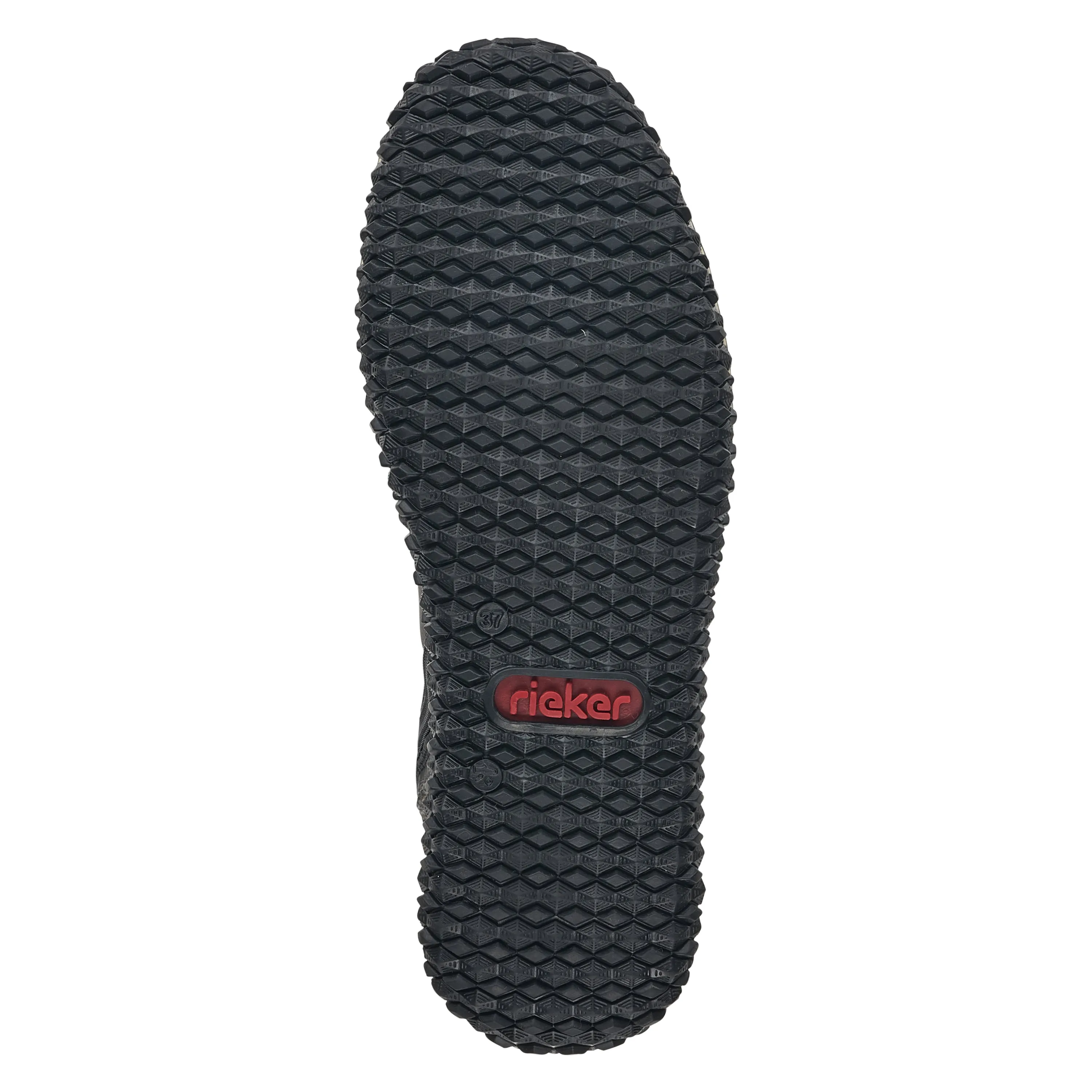 Rieker Schuhe Z4243-01 Schnürbund Strickmanschette RTex