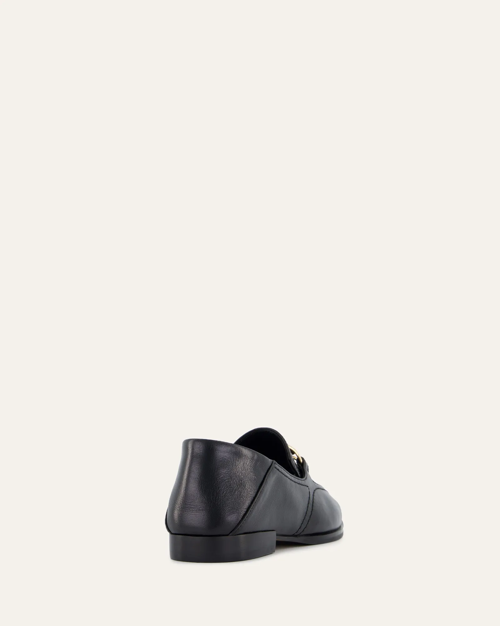 RILEY LOAFERS SCHWARZES KNITTERLEDER
